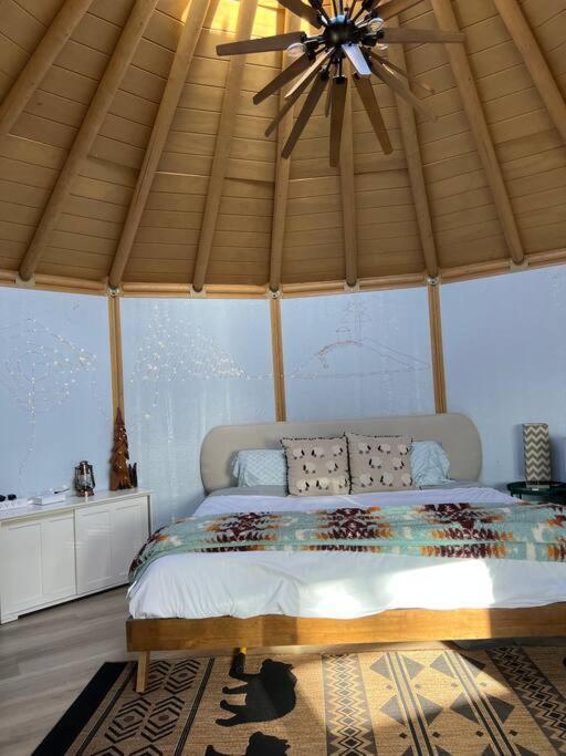 Glamping-Sky Dome Yurt-Tiny House-2 By Lavenders Field Villa Valley Center Kültér fotó