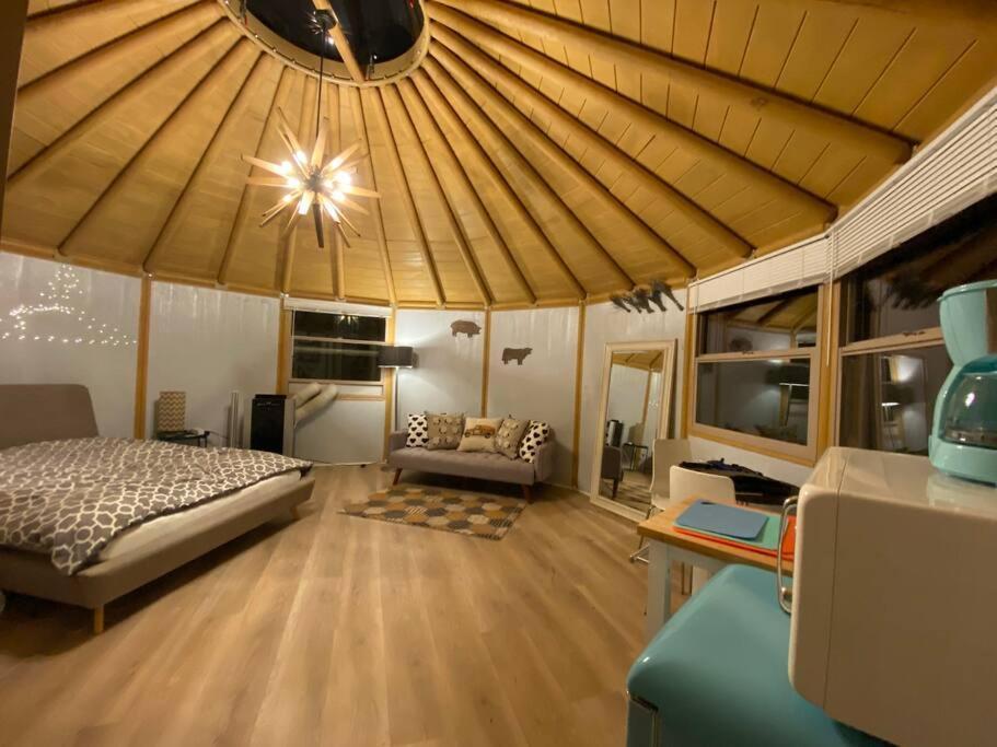 Glamping-Sky Dome Yurt-Tiny House-2 By Lavenders Field Villa Valley Center Kültér fotó
